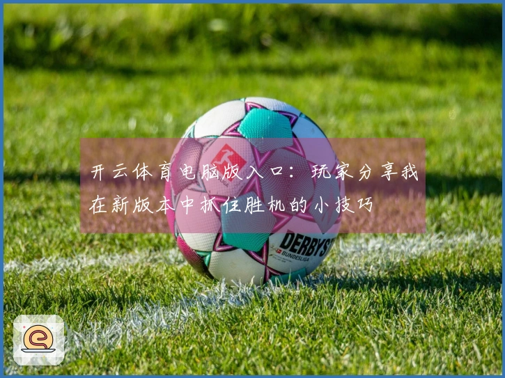 开云体育电脑版入口：玩家分享我在新版本中抓住胜机的小技巧
